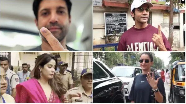 bollywood voted in Lok Sabha Elections 2024