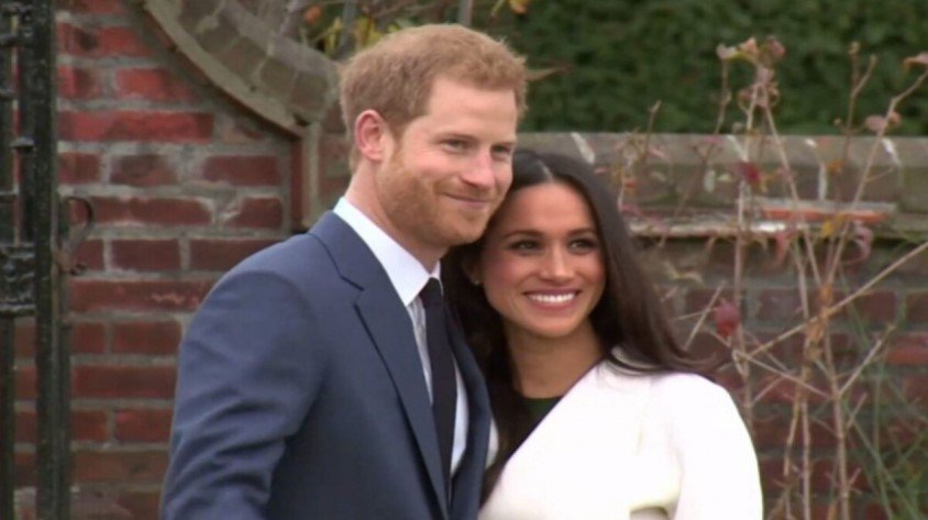 Prince Harry with Meghan Markle