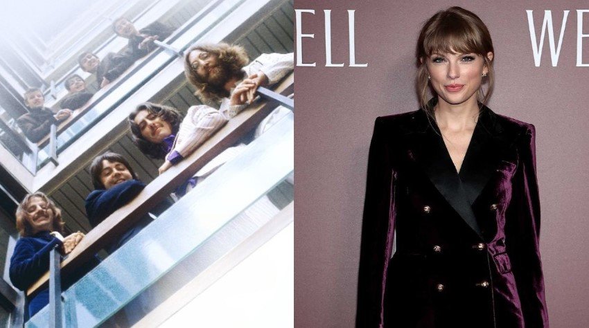 Taylor Swift's popularity compare to that of The Beatles?