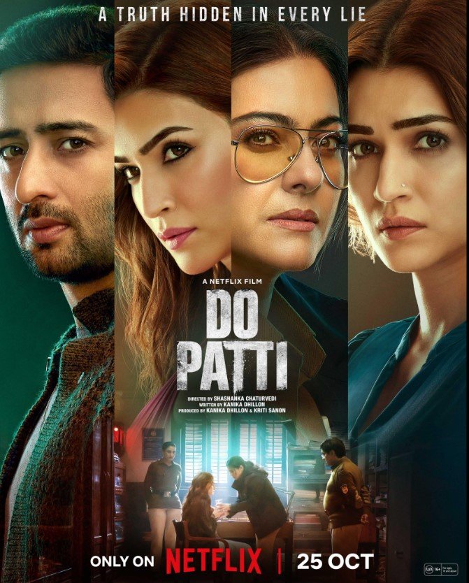 Do Patti (Netflix) Story, Review, Trailer, Release Date, Songs, Cast