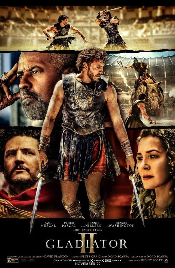 Gladiator 2 Story, Review, Trailer, Release Date, Songs, Cast