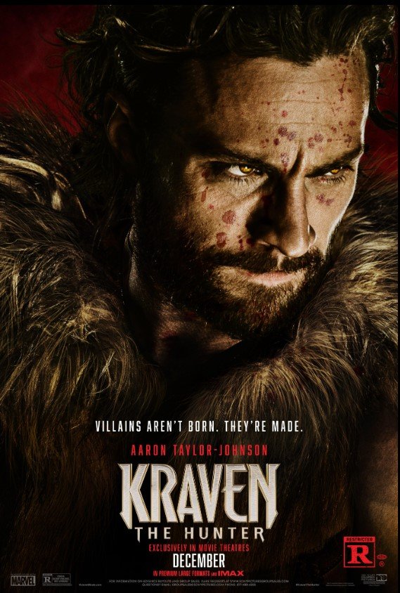 Kraven the Hunter Story, Review, Trailer, Release Date, Songs, Cast