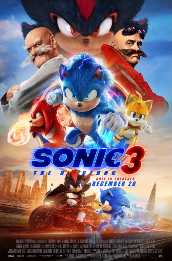 Sonic the Hedgehog 3 (Netflix) Story, Review, Trailer, Release Date, Songs, Cast