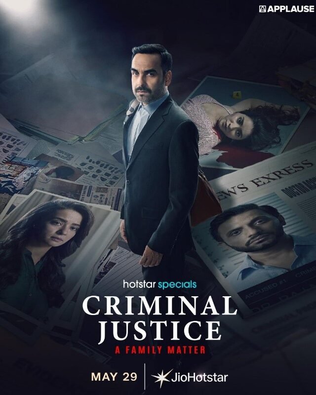 Criminal Justice - A Family Matter (DisneyHotstar) Story, Review, Trailer, Release Date, Songs, Cast