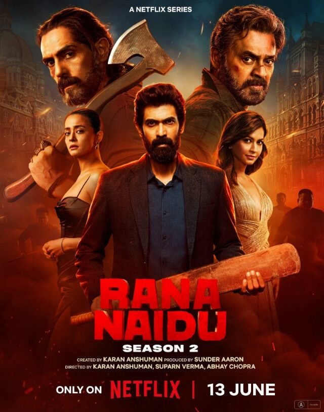 Rana Naidu Season 2 (Netflix) Story, Review, Trailer, Release Date, Songs, Cast