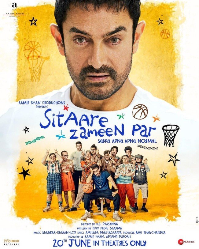 Sitaare Zameen Par Story, Review, Trailer, Release Date, Songs, Cast
