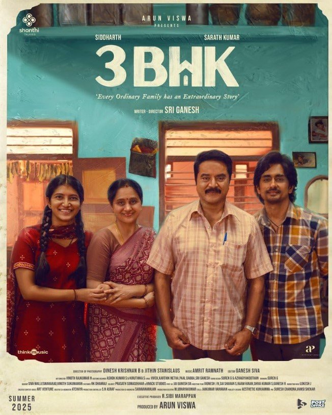 3BHK Story, Review, Trailer, Release Date, Songs, Cast