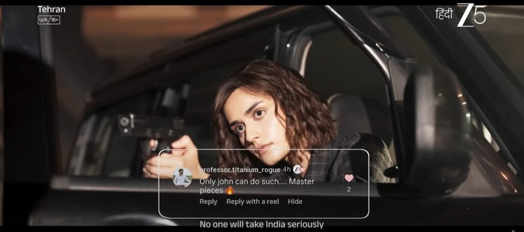 Tehran (Zee5) Story, Review, Trailer, Release Date, Songs, Cast