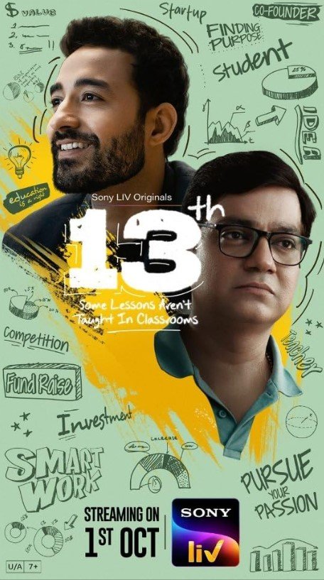 13th - Some Lessons Aren’t Taught In Classrooms Season 1 (Sonyliv) Story, Review, Trailer, Release Date, Songs, Cast