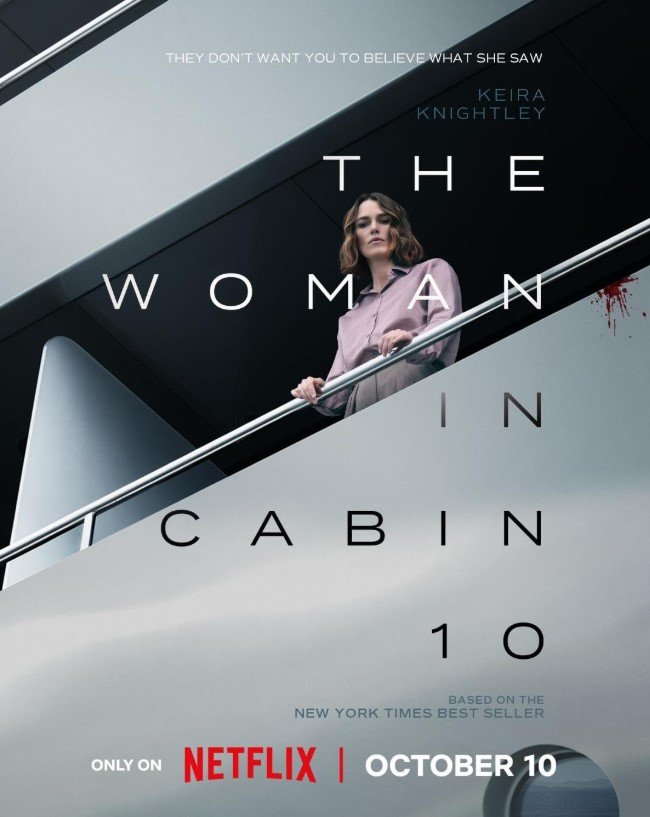 The Woman in Cabin 10 (Netflix) Story, Review, Trailer, Release Date, Songs, Cast